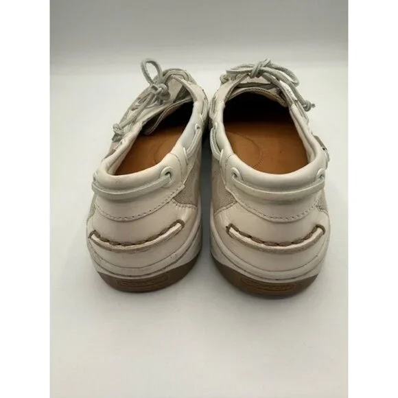 Coach Women's Richelle Parchment Colorway Boat Shoe Size 8.5 - Picture 4 of 6